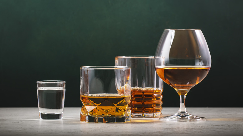 Materials for tasting bourbon