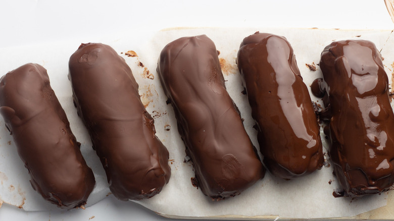 Chocolate-coconut candies