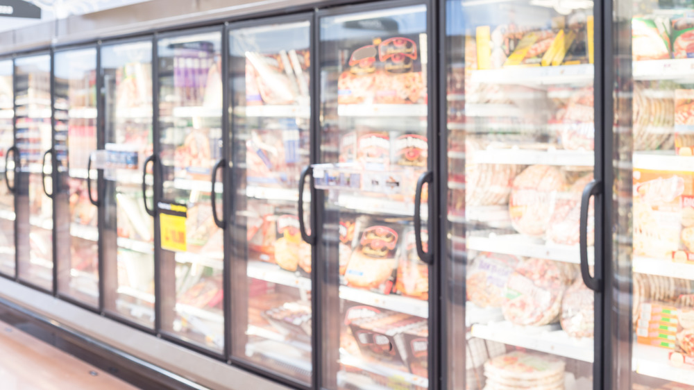 frozen food section