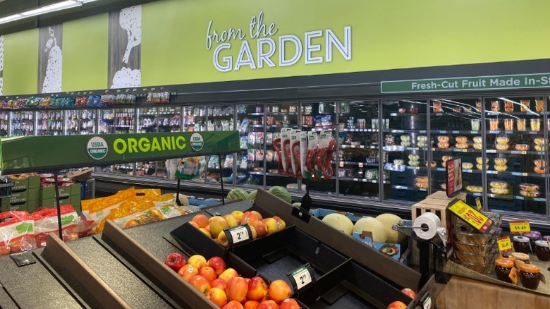 Kroger fruits and veggies section