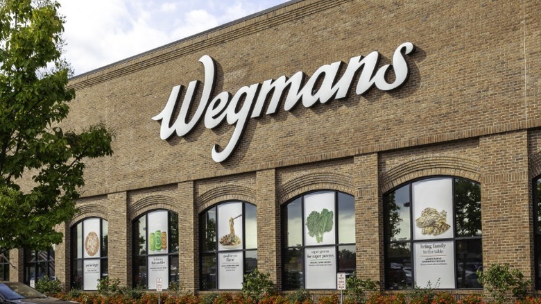 Wegmans brick storefront