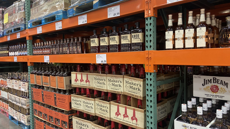 Costco's bourbon aisle