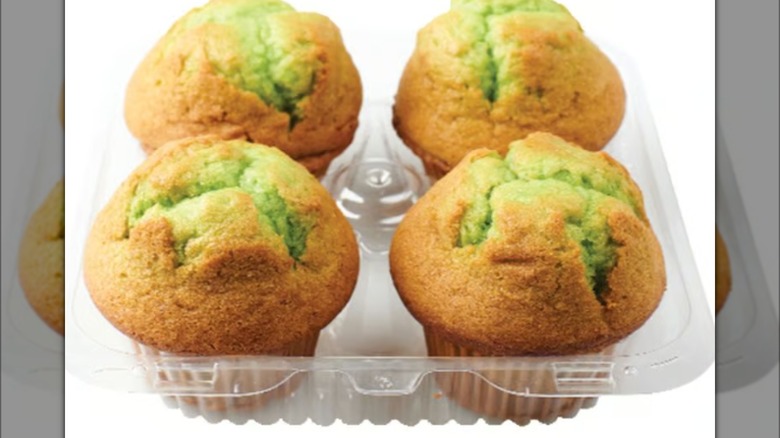 Sprouts pistachio muffins