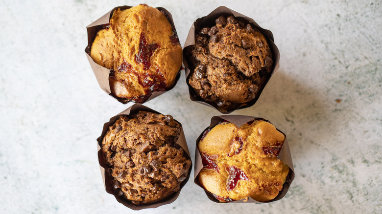 Assorted muffins