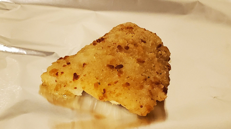 A potato crusted cod fillet