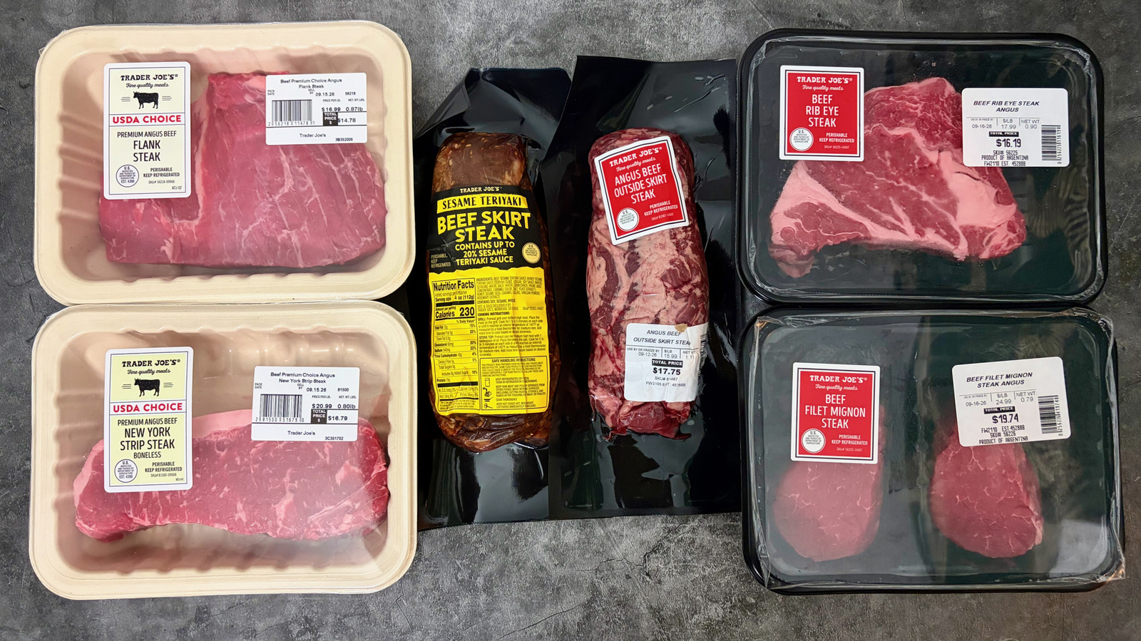 <a href="https://www.mashed.com/2262192/trader-joes-steaks-ranked-best-worst/" target="_blank">6 Trader Joe’s Steaks, Ranked Worst To Best</a>