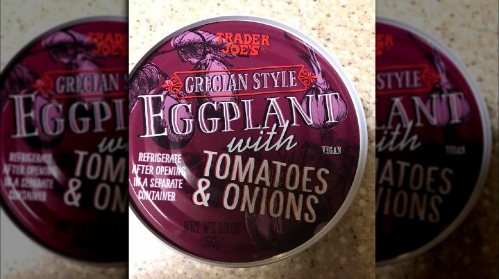 Trader Joe's Grecian-Style Eggplant