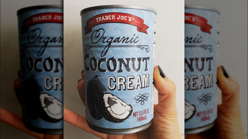 Trader Joe's Organic Coconut Cream