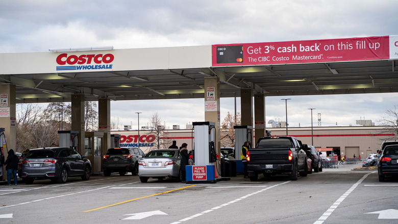 Costco gas station