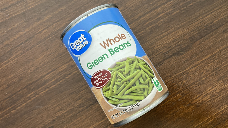 Great Value whole green beans