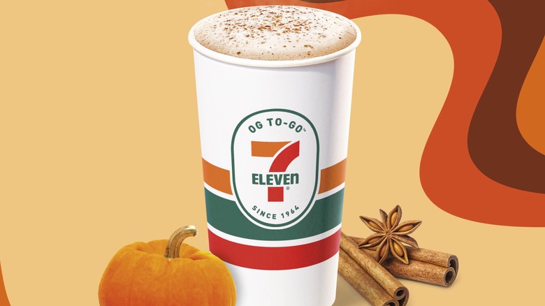 pumpkin spice latte from 7-eleven