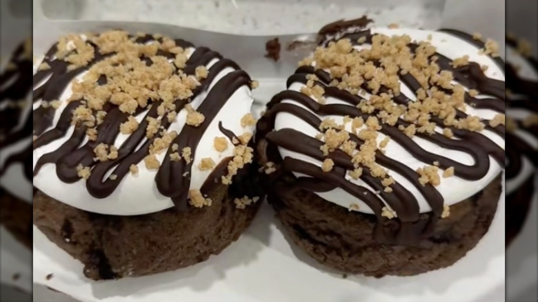 Two Decadent s'mores cookies from Publix