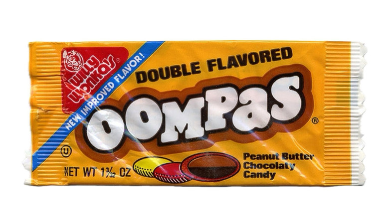 Wrapper from Oompas candies