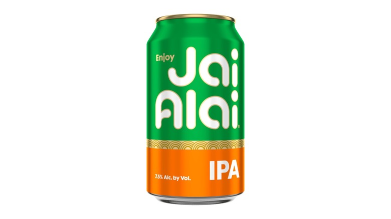 Can of Cigar City Brewing Jai Alai IPA on a white background
