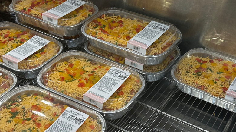 nine containers of Kirkland enchilada bake