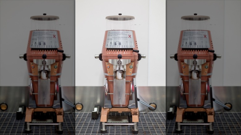 Coffee grinder in Costco store