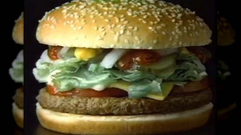 discontinued McDLT burger from McDonald's