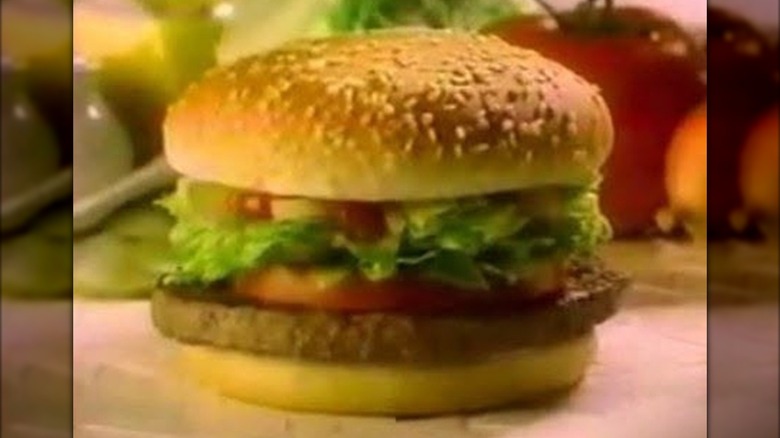 discontinued McLean Deluxe low fat burger