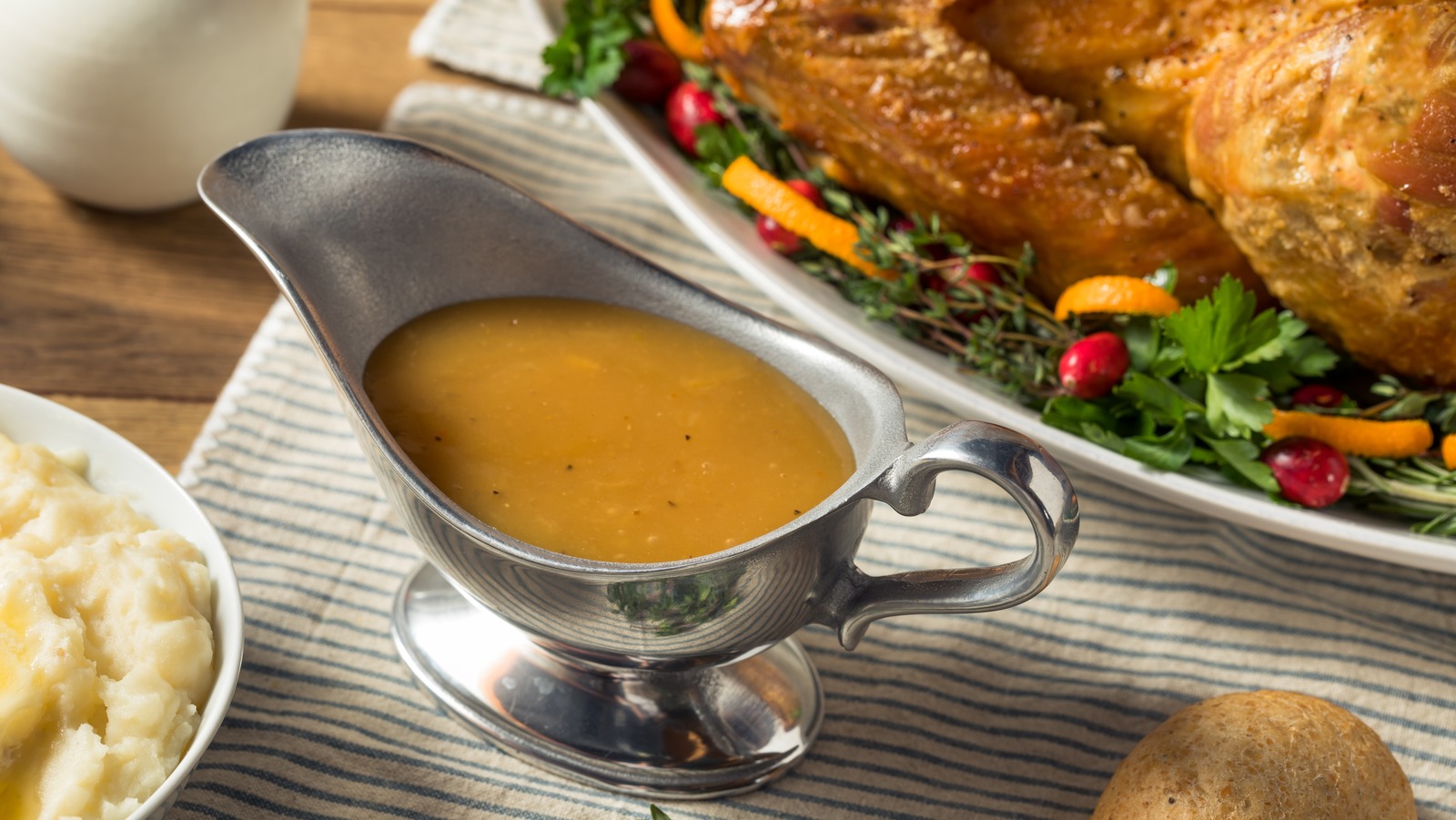 8 Hacks To Elevate Your Jar Of Turkey Gravy To Homemade Gourmet