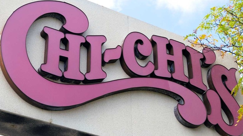 Chi-Chi's restaurant sign