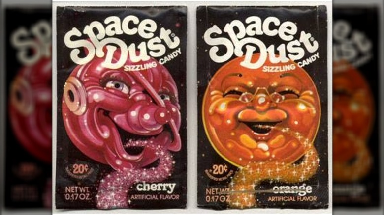 Space Dust candy packets