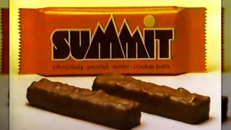 A Summit Cookie Bar in a TV commercial