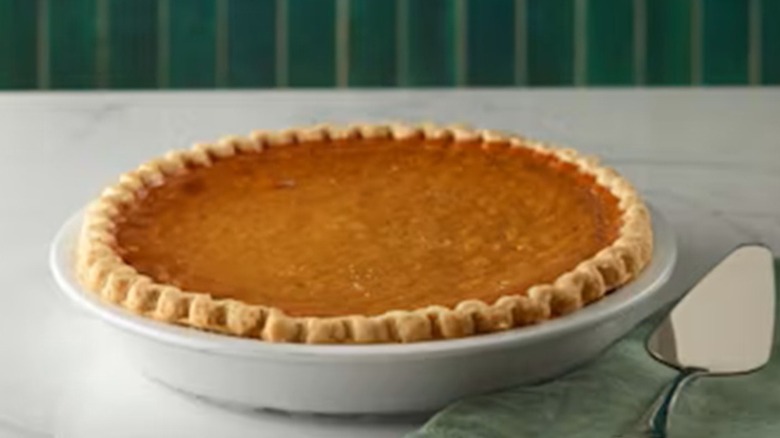 whole pumpkin pie from Perkins