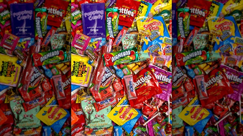 Bulk Halloween candy assortment from Amazon.