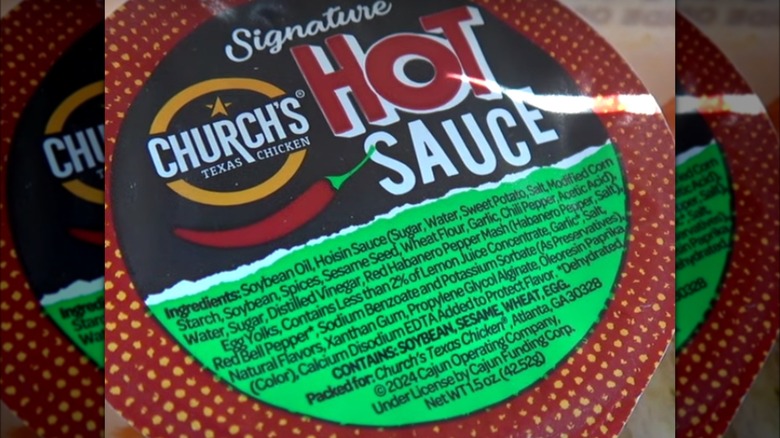 Church's new Signature Hot Sauce 