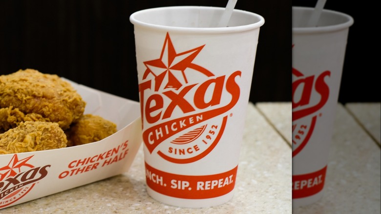 Beverage from Church's Chicken 