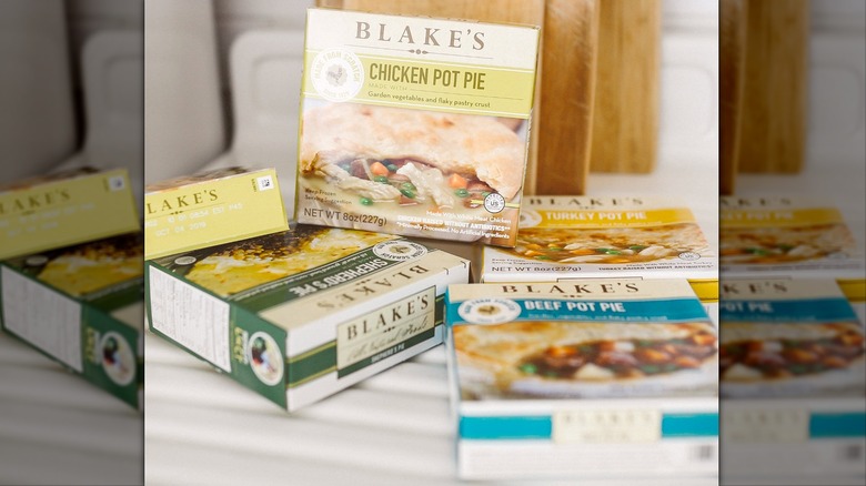 Assorted frozen dinners from Blake's All Natural Foods
