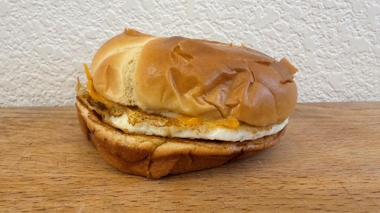 Extreme Sausage Sandwich with sausage, egg, and cheese