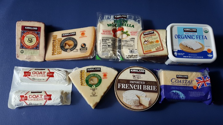 nine kirkland cheeses