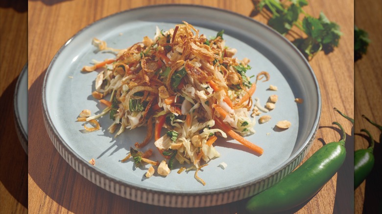 Crunchy chicken salad