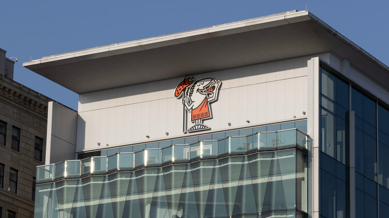 Little Caesars headquarters in Detroit