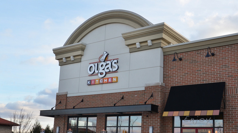 Exterior of an Olga's Kitchen restaurant