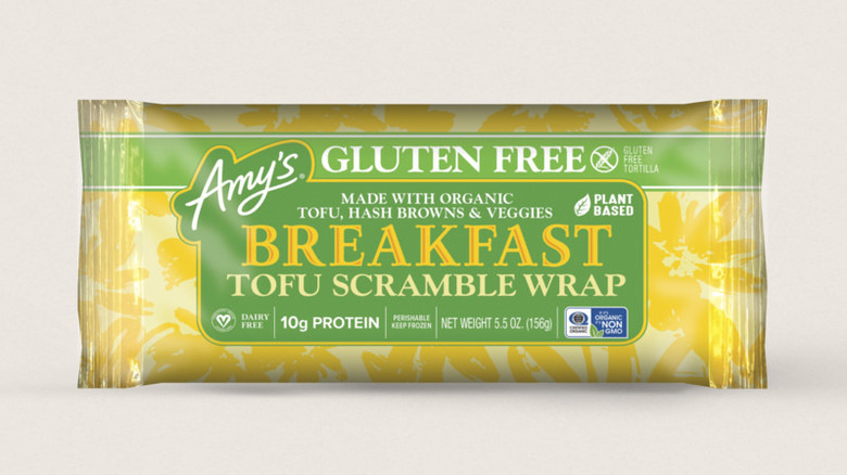 Amys Breakfast Tofu Scramble Wrap