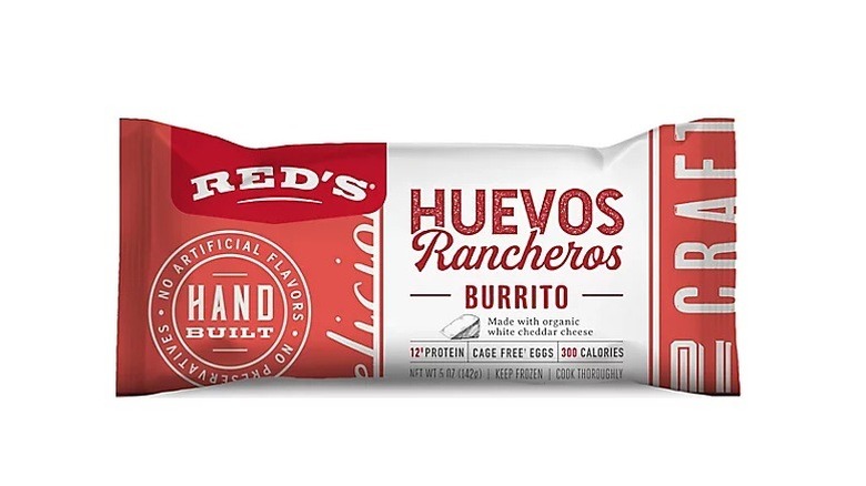 Reds Huevos Rancheros breakfast burrito