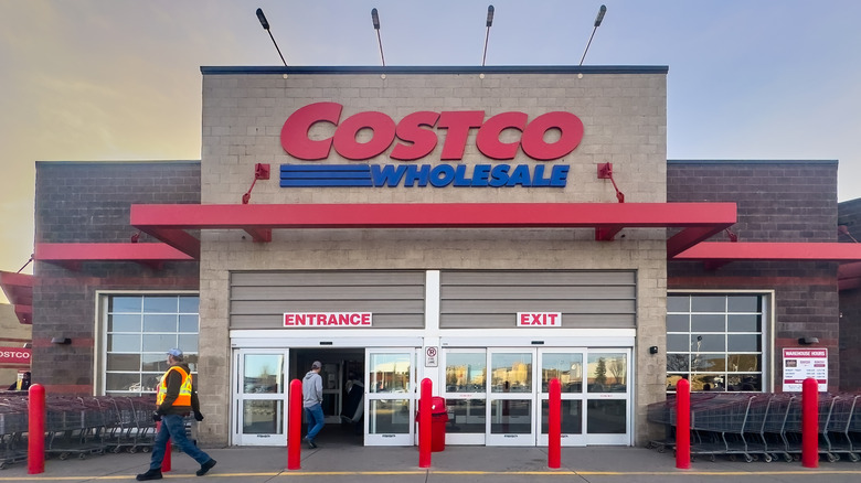 Costco Wholesale warehouse entry