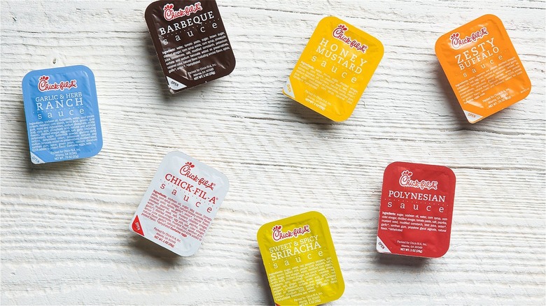 Chick-fil-A sauce packets