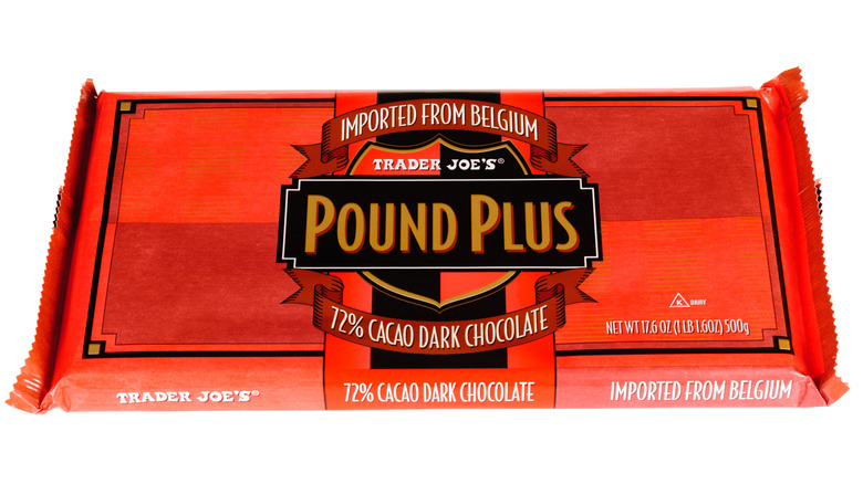 Trader Joe's pound plus 72% cacao dark chocolate
