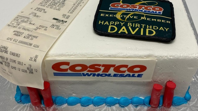 Costco birthday cake