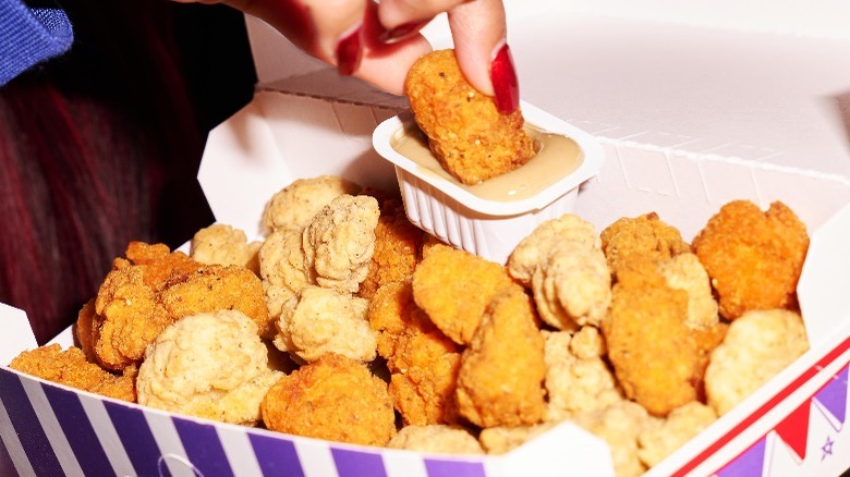 Jack in the Box popcorn chicken