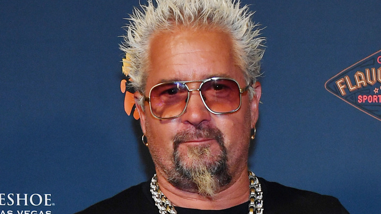 Close up of Guy Fieri