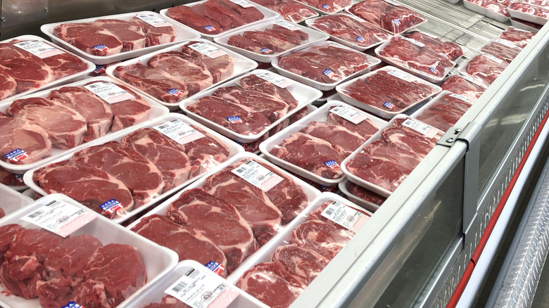 Red meat at Costco