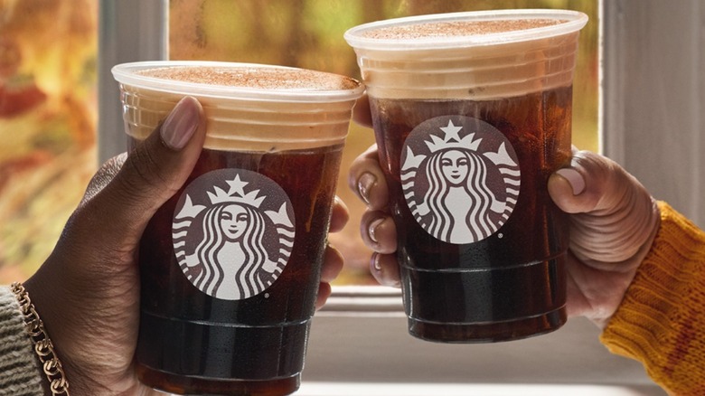 starbucks drinks toasting