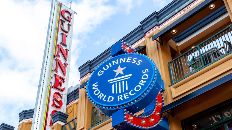 Guinness World Records sign