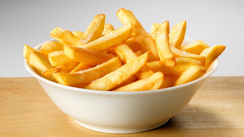 Fries in a bowl