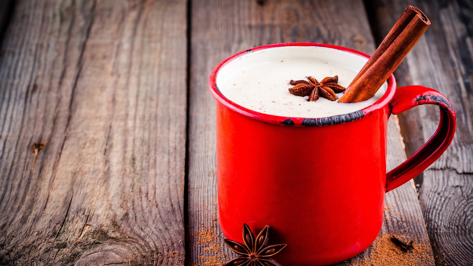 A TikTok Creator Combined London Fog Tea And Eggnog For A Heavenly Winter Drink