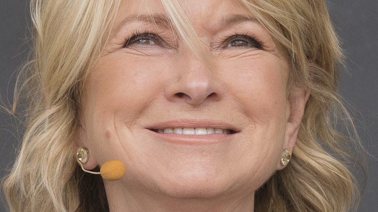 Martha Stewart smiling